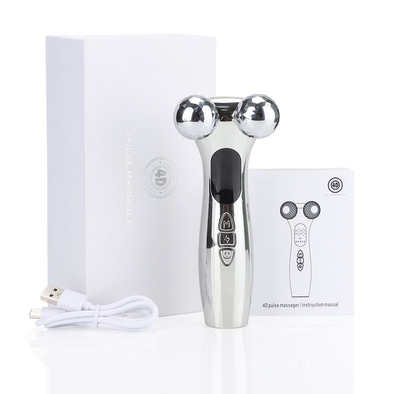 roller Facial Massage Intelligent Mode 9-level 4D Pulse Slimming Shaping Home Beauty Device_voghion.com
