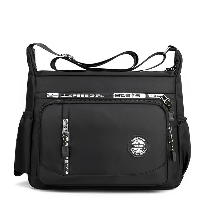 Nuova versione coreana, borsa a tracolla monospalla casual in tela Oxford da uomo_voghion.com
