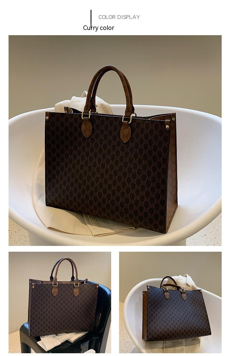 2023 Borsa delle nuove donne Borsa da trasporto alla moda e magnifica di grande capacità Borsa da trasporto Borsa da trasporto Borsa da pendolarismo Borsa da donna Tote Bag_voghion.com