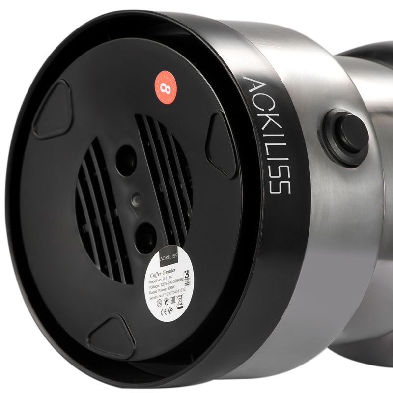 Portable Electric Coffee Grinder, Dry Grinding Cup For Beans, Nuts, Spices, Lightweight, EU Standard_voghion.com