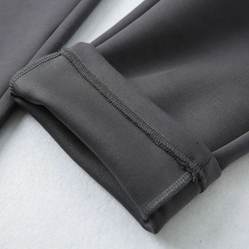 Dubbellaagse gebreide joggingbroek voor heren - Ultrazacht katoen met stretch voor sportschool en lounge (M-XXXXXL, 3 kleuren) | Windbestendig en anti-pilling_voghion.com