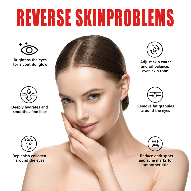 Eye Serum for Dark Circle and Wrinkles Bags Removal Lifting Firming Essence Anti Puffiness Reduce Fine Lines Eye Skin Care_voghion.com