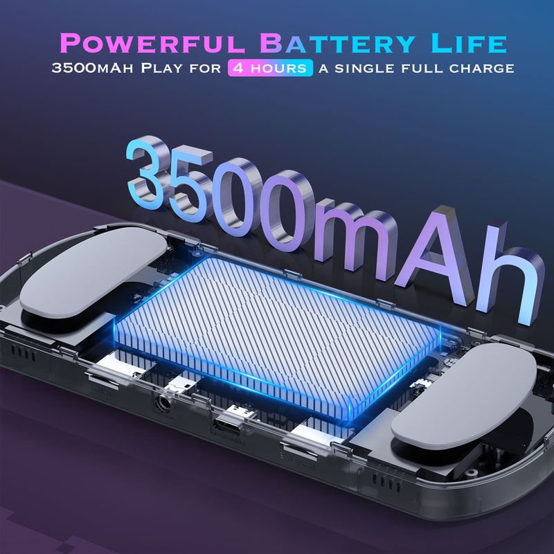Video Game Consoles U8 Retro Handheld Game Console Open Source Linux System Game Console 4.0 Inch PS Handheld_voghion.com