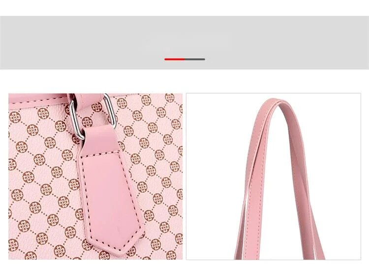 2023 neue Koreanische Mode Große Kapazität Drei Stück Abdeckung Mutter Tasche Einfache und Vielseitige frauen Schulter Handheld_voghion.com