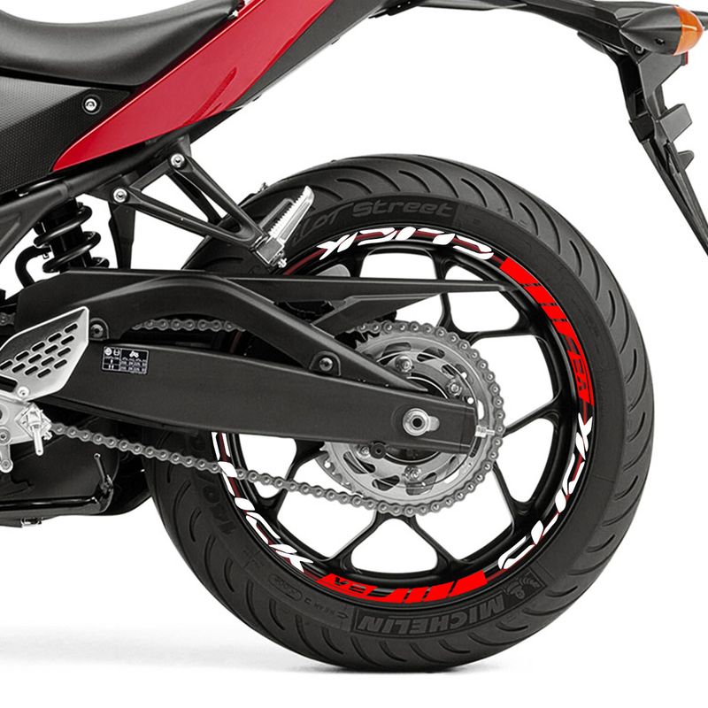 Suitable For Honda Click Series V2/V3 Waterproof Reflective Wheel Stickers, Modified Motorcycle Personalized Decoration_voghion.com