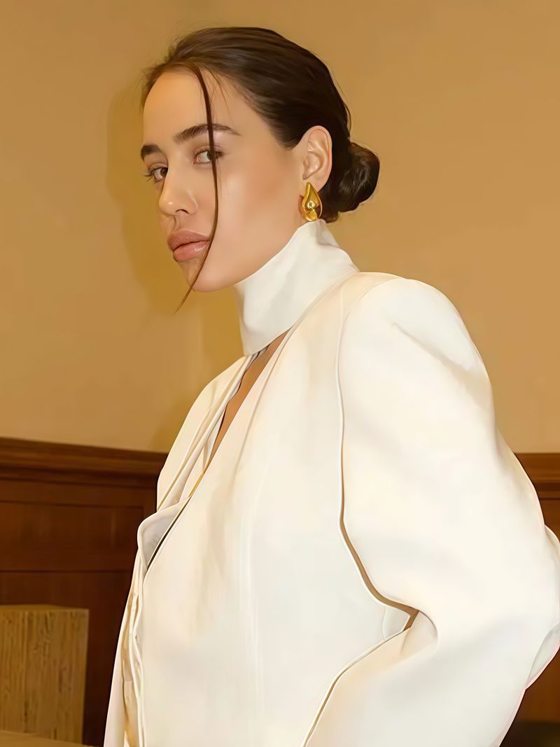 Oversized Blazer With Shawl Collar – Chic Open-Front Jacket For Effortless Elegance_voghion.com