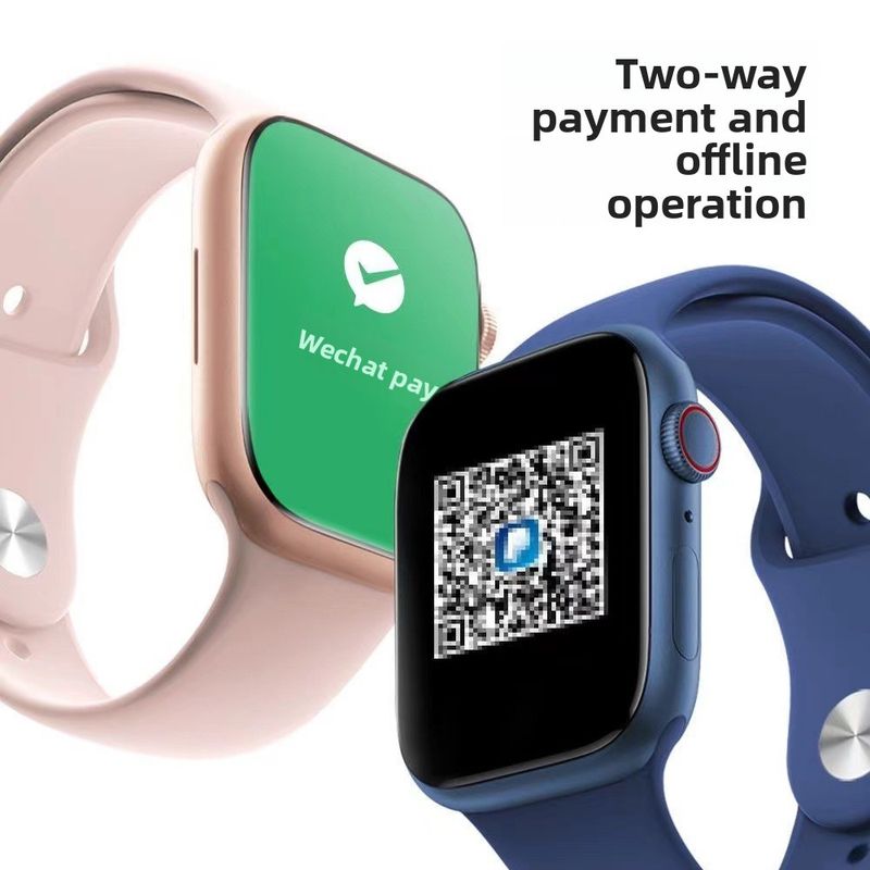 Trendy Items Double Payment S10 Bluetooth Watch Heart Rate Smart Island Multi-Function Health Detection Connected Blood Oxygen_voghion.com