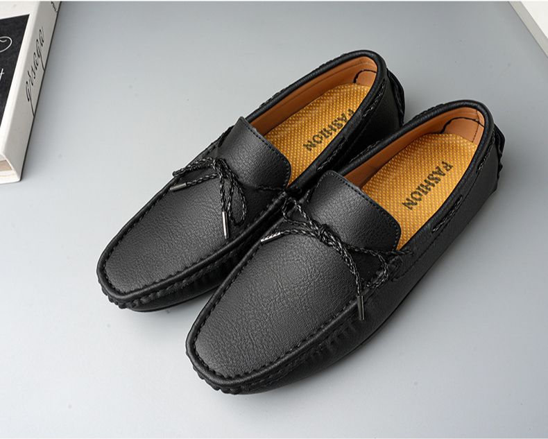 Spring And Summer Men's Breathable Beanie Shoes Large Size Lazy Shoes Men's Trendy Casual Shoes Men_voghion.com