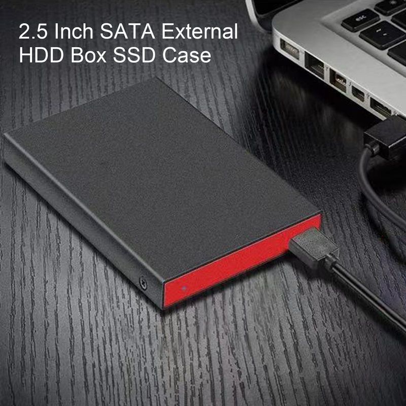 Festplatte Universelle stabile Übertragungskompatibilität Datenspeicher USB3.0/Typ-C 3.1 2,5 Zoll SATA externe Festplatte_voghion.com