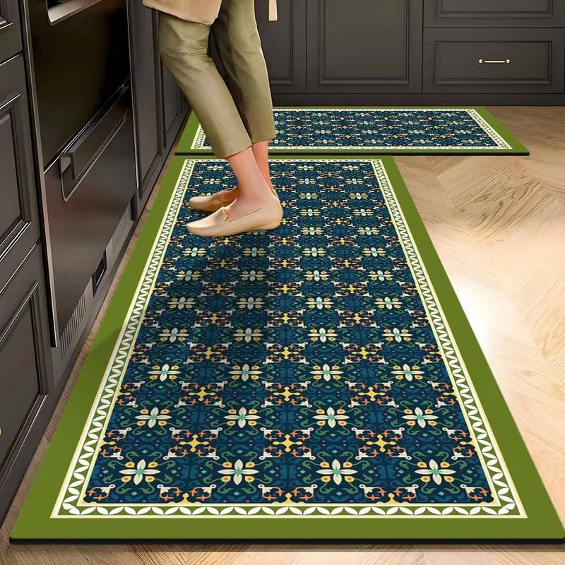 Extra Long Diatomite Kitchen Mat – Super Absorbent & Oil-Resistant Non-Slip Floor Mat For Kitchen, Entryway, Bathroom – Wash-Free & Dirt-Proof_voghion.com