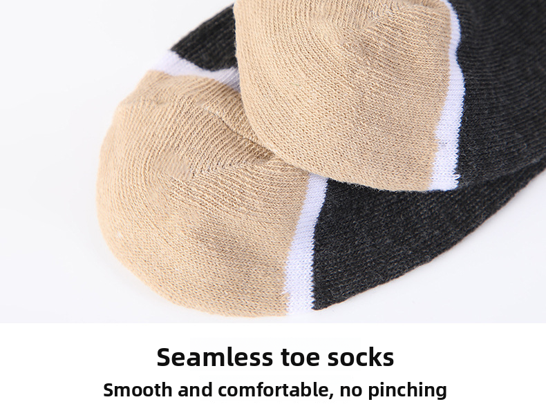 Autumn Winter Mid-Calf Versatile Breathable Sports Casual SP Letter Cotton Business Simple Men's Socks_voghion.com
