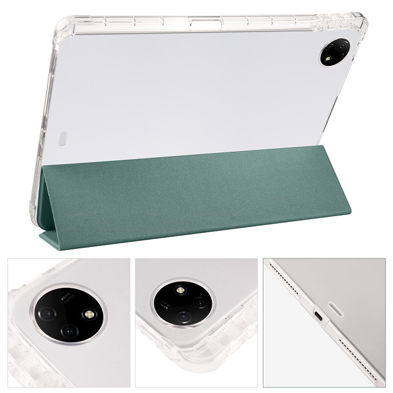 Coque für Vivo Pad 2 Hülle 12,1 Zoll Hülle mit Stifthalter Tablet Funda für Vivo Pad 2 2023 Hülle PU Leder dreifach gefaltete Hülle Stift_voghion.com