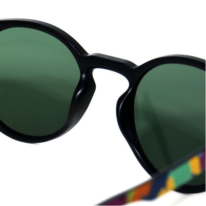 Occhiali da sole rotondi da donna alla moda per uomo, polarizzati, vintage, protezione UV al 100%, occhiali da sole retrò leggeri di alta qualità_voghion.com