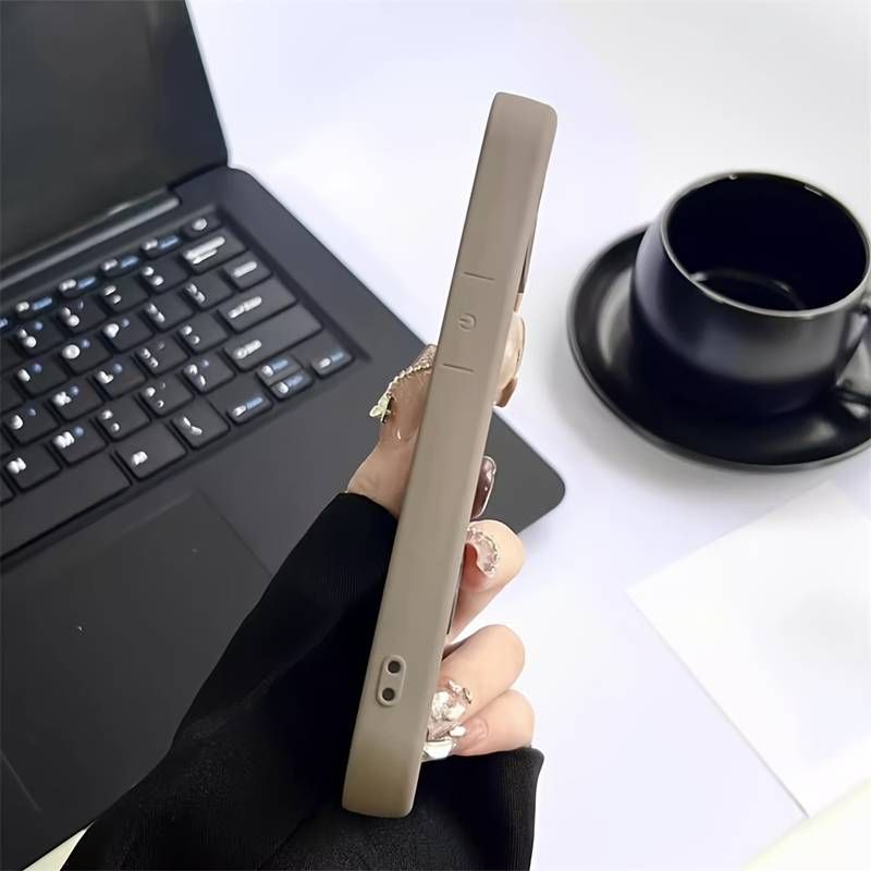 Süße 3D Bär Kaffee Donut Handyhülle für iPhone 11 12 13 14 15 Pro Max XR XS X 7 8 Plus SE Stoßfestes Silikon Weich_voghion.com