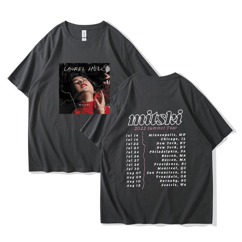 Men's Tees Mitski Laurel Hell Bury Me At Makeout Creek Graph_voghion.com