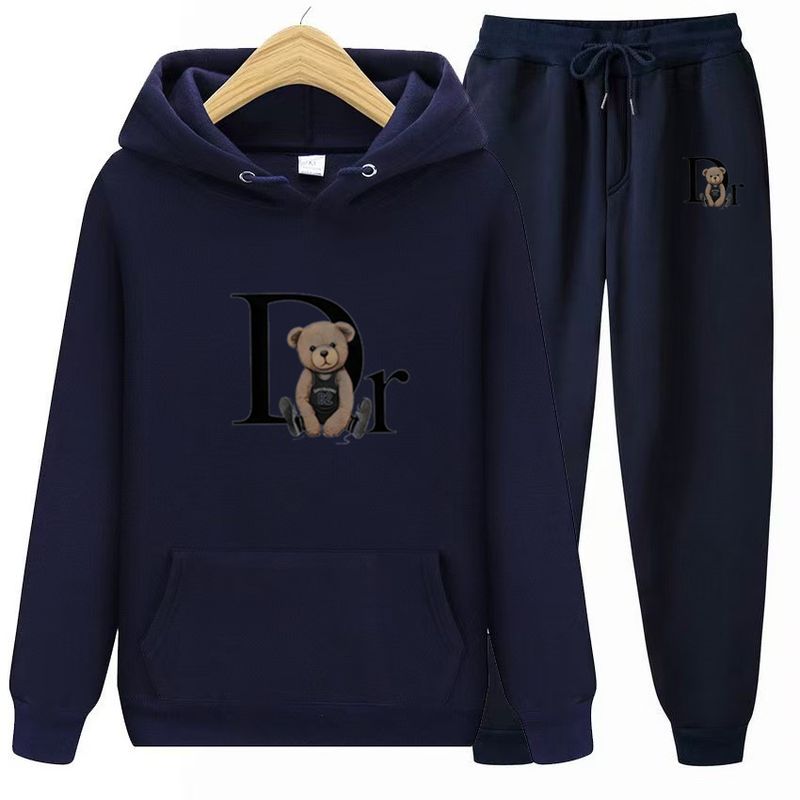 Buchstabendruck Straße Koreanischer Stil Persönlichkeit Unisex Casual Hoodie Sweatshirt Set_voghion.com