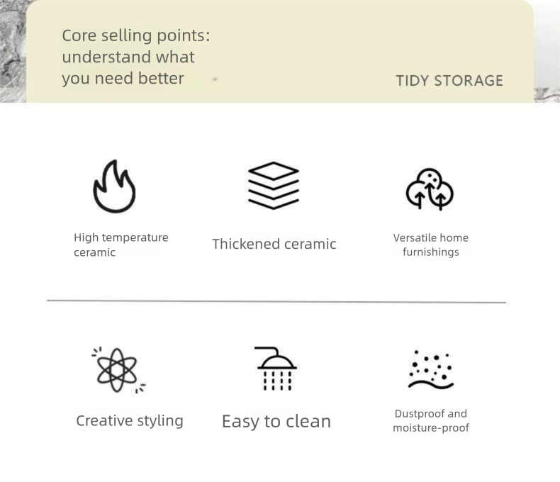 Blumenförmiger Zahnbürstenständer, Badezimmer-Waschtisch, Make-up-Pinselhalter, Sockel, Aufbewahrungsregal, Keramik_voghion.com