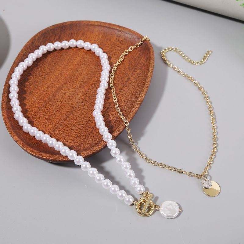 Multi schicht unregelmäßigen perlenkette, speziell geformte retro Barock perlenkette schmuck high-end_voghion.com