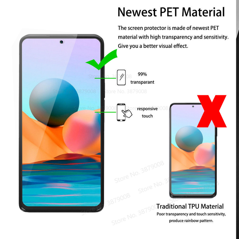 for xiaomi redmi note10 pro max cover 360° Full Body soft Silicone case redmi note 10 S 4G Front & Back Transparent phone shell_voghion.com