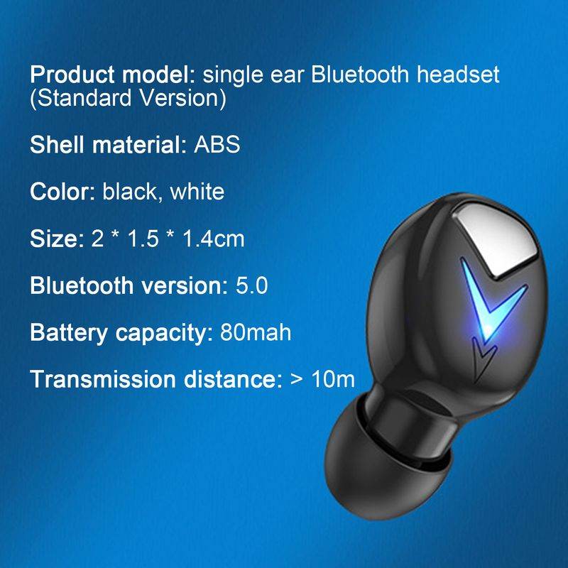 Douszne słuchawki Mini Reduction 5.0 Bluetooth S660 bezprzewodowe słuchawki przeciwhałasowe do telefonów komórkowych_voghion.com