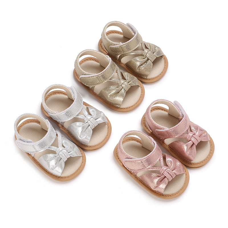 Mother & Kids new sandals sequin design series non-slip breathable baby girl sandals_voghion.com