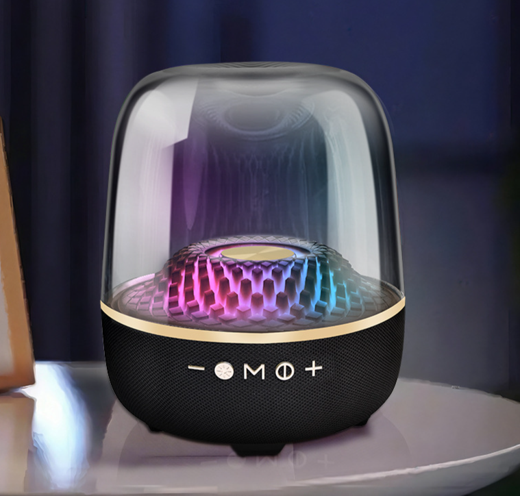 Huaqiangbei Liuli 4 krachtige subwoofer draadloze karaoke-buiten draagbare kleurrijke licht Bluetooth-luidspreker_voghion.com