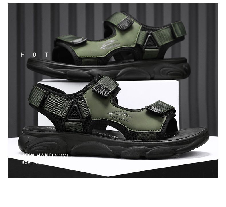 Men's Casual Shoes Mountaineering Outdoor Comfortable Running Shoes Rotating Button Daily Walking Lightweight Breathable Hiking Vacation Sports Shoes_voghion.com