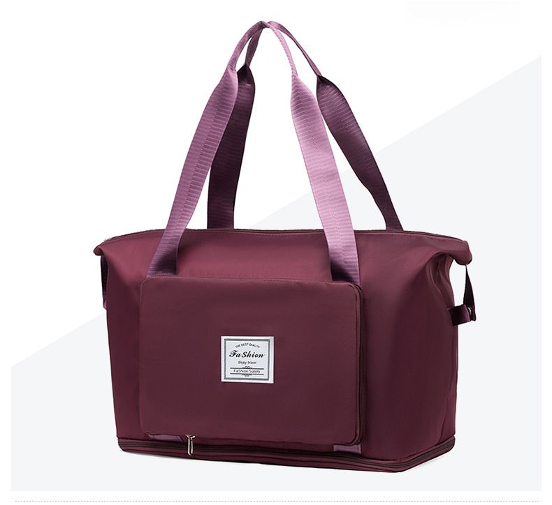 Noua geantă de fitness pentru yoga, geantă de expansiune, geantă uscată și umedă separată, portabilă, crossbody, geantă de înot cu dublă utilizare, geantă de călătorie pentru sporturi în aer liber_voghion.com