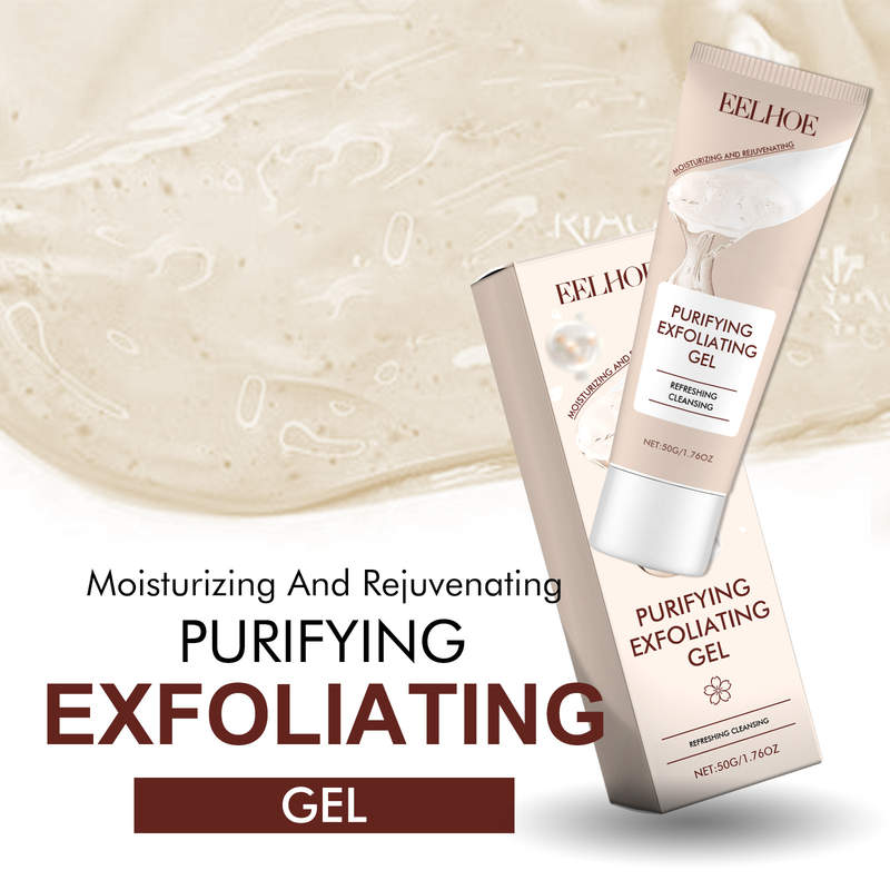EELHOE Scrub gel Deep Facial Cleansing Pore Moisturizing Refreshing Exfoliating Gel_voghion.com