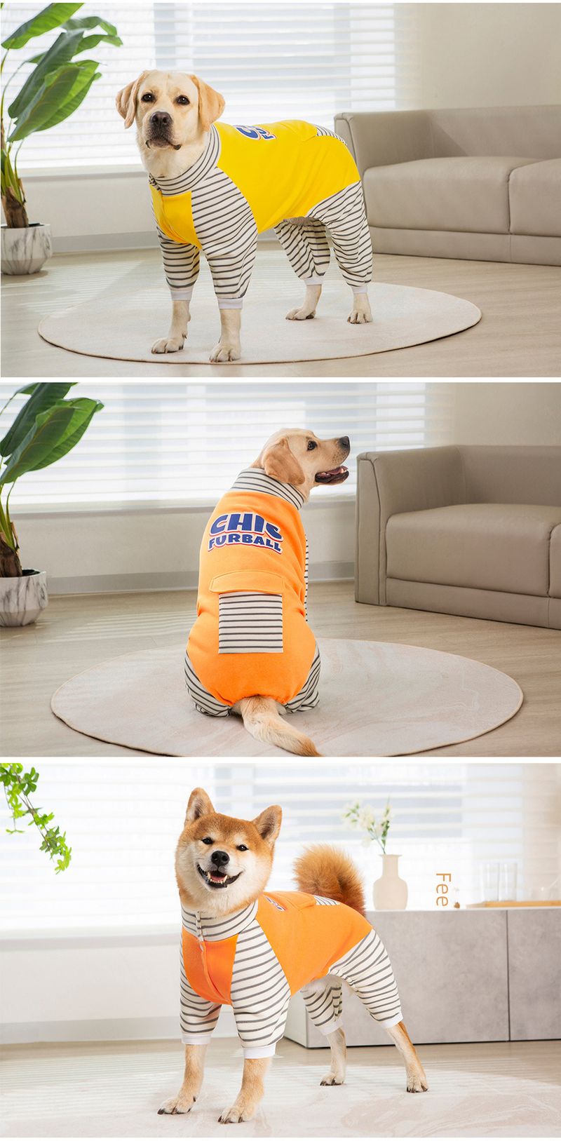 Winter warme grenzüberschreitende vierbeinige mittelgroße und große Hunde kältebeständiges Fleece-gefüttertes Labrador Golden Retriever Haustier Hundekleidung Großhandel_voghion.com