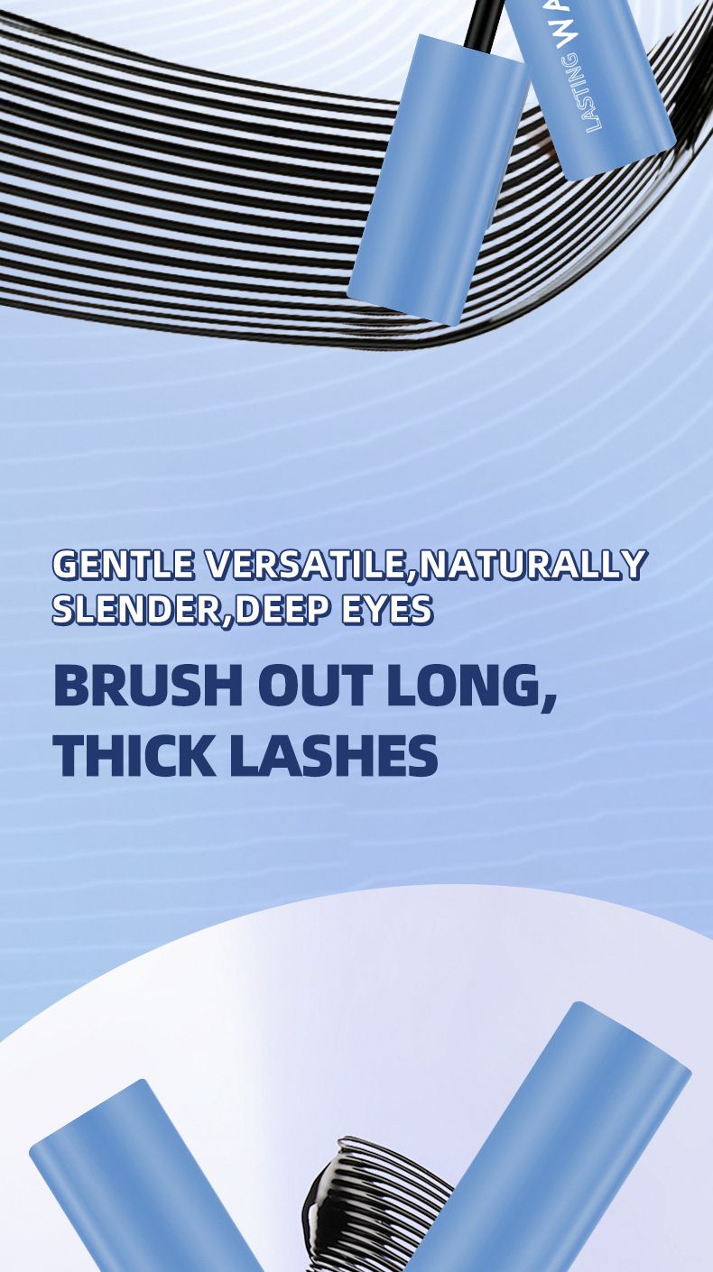 O'CHEAL Black Mascara - Waterproof Volumizing Curling Lengthening Smudge-Proof Eyelash Mascara_voghion.com