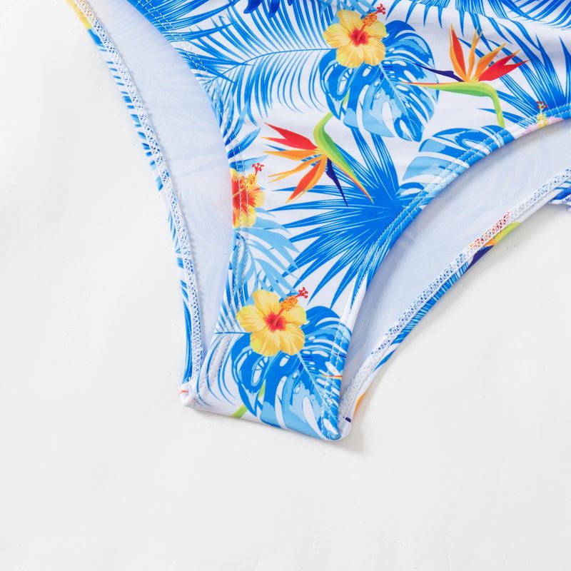 Dameskleding Mode Sexy Multi Color Bedrukt Mesh Dames Bikini Bikini Driedelig Dames Badpak_voghion.com