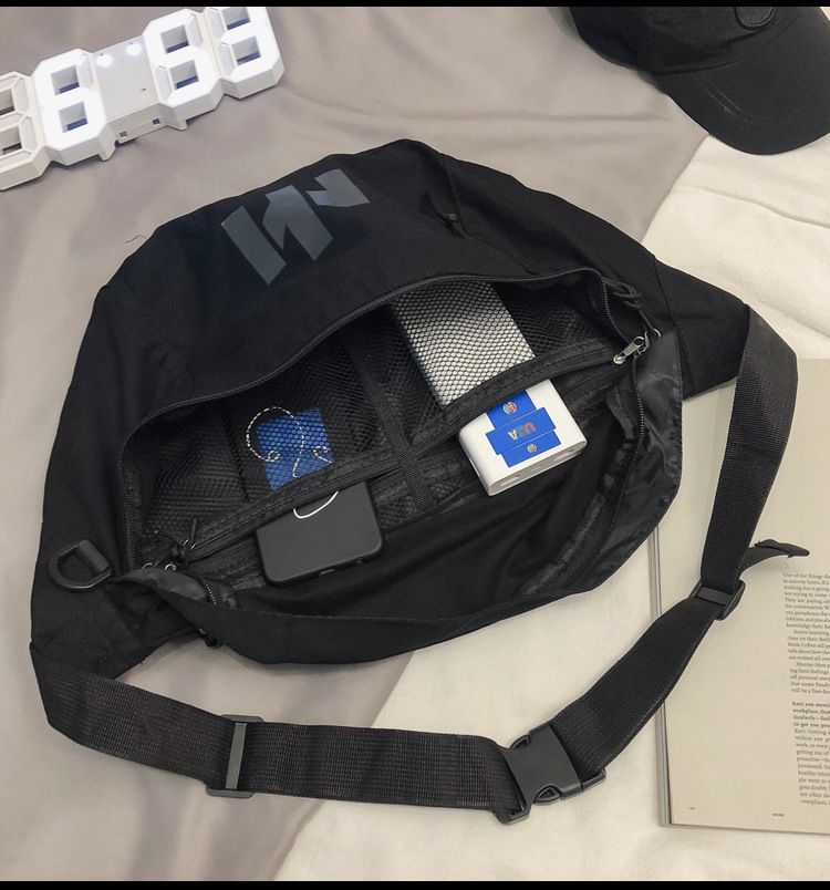 Brusttasche Männliche Modemarke Ins Umhängetasche Weibliche Tasche Große Kapazität Gürteltasche Lässige Große Umhängetasche_voghion.com