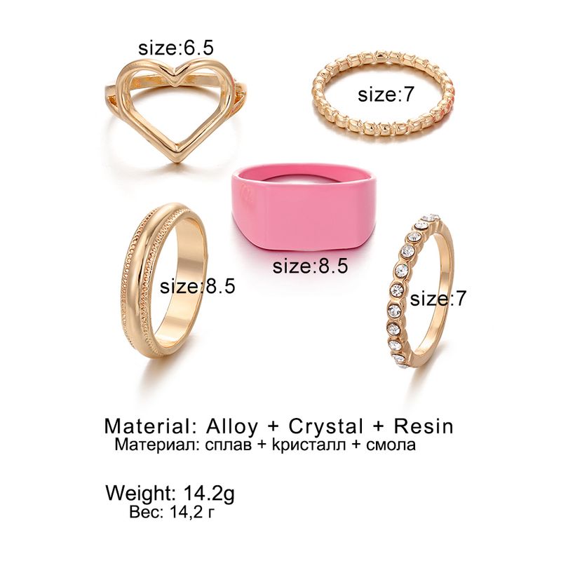 2025 Fashion Style New 2024, Designer Korea FNIO Metal Resin Crystal for Women Girls, Fashion Ring and Party Gemstone, Jewelry Set, Gifts_voghion.com