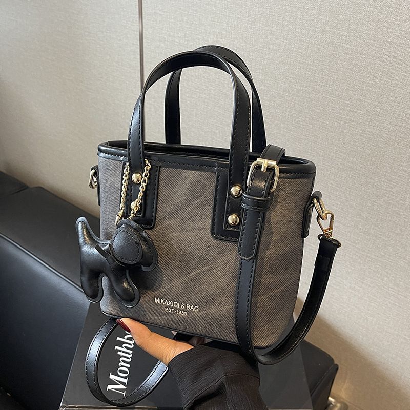 Borsa a secchiello alla moda per donna 2025, nuova borsa a tracolla versatile in stile Ins, autunno inverno_voghion.com