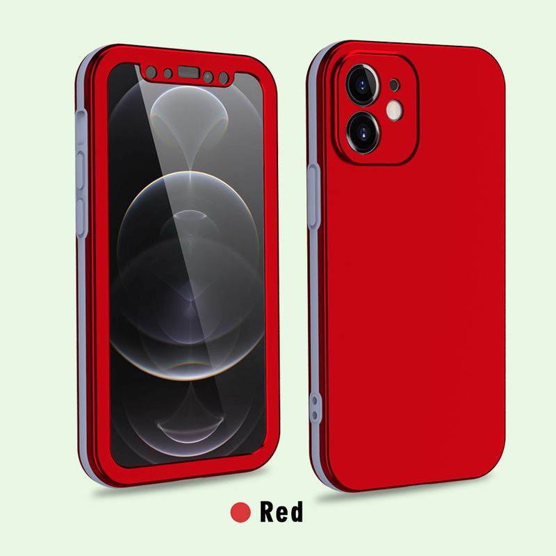 360-Degree Full Protection, Frosted Feel, No Color Difference - Compatible with  11, 12, 13, 14, 15 Pro Max, XS, XR, X, 7, 8 Plus, Mini, SE_voghion.com