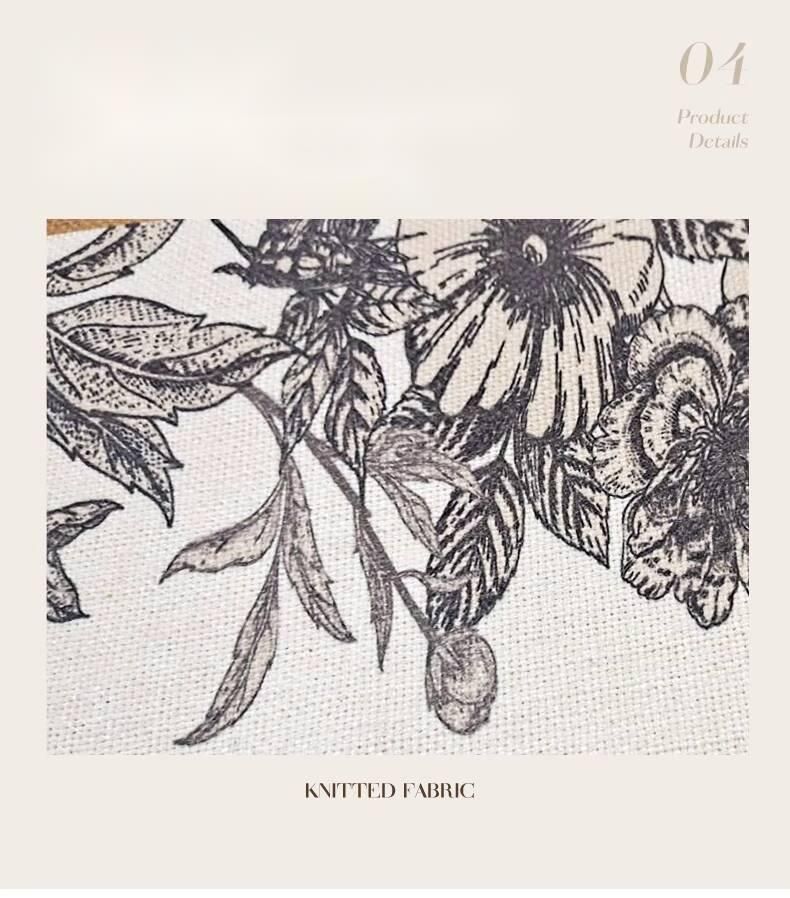 Vintage Style Octagonal Runner Luxury High-end Dining Tablecloth Fabric Long Mat Waterproof Chinese Zen Tea Table Cover_voghion.com