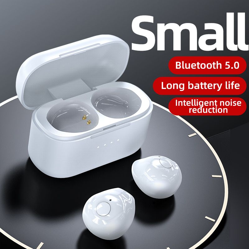 TWS mini Wireless Bluetooth Headphones Control Gaming Headset Stereo bass With Mic Noise Reduction HiFi Headset_voghion.com