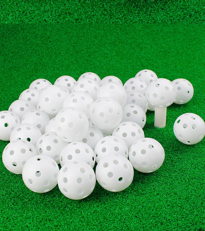 42mm Indoor Practice 26-Hole Hollow Multi-Color Optional 4.3g Golf Hole Ball_voghion.com