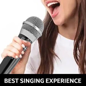 5 CORE Microphone Dynamic Vocal Handheld Mic Cardioid Unidirectional Microfono w On Off Switch + XLR Audio Cable for Singing Karaoke Public Speaking &_voghion.com