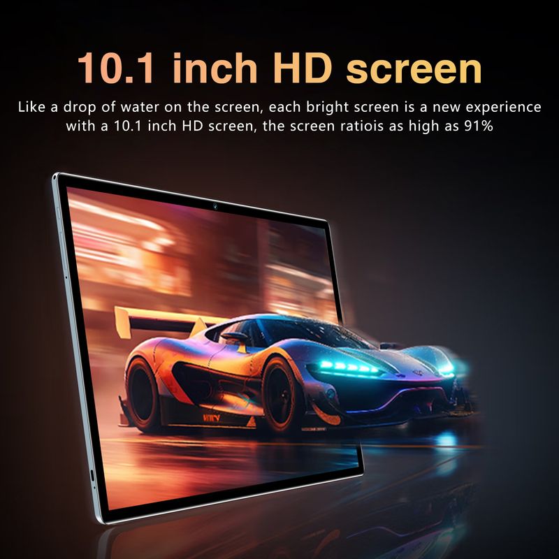 S50 10,1-Zoll-Android-Tablet mit 4G-Telefonie, Dual-SIM, 32 GB Speicher, Bluetooth, GPS und Retina-Display – Grau/Blau_voghion.com