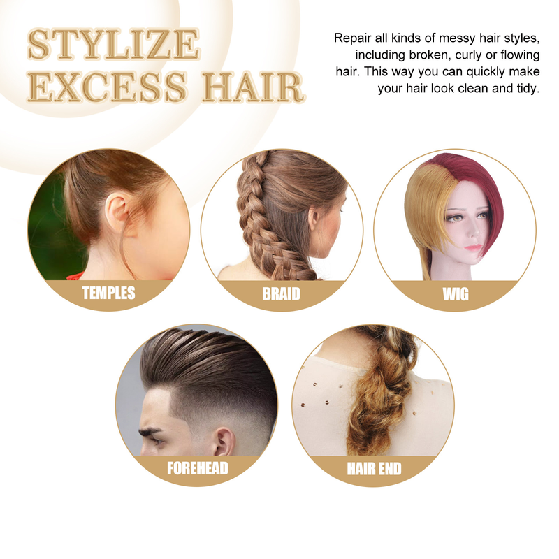 stick Bellissimo per uno styling duraturo, anti irritabilità, cura dei capelli spezzati, lucentezza naturale, styling solido_voghion.com