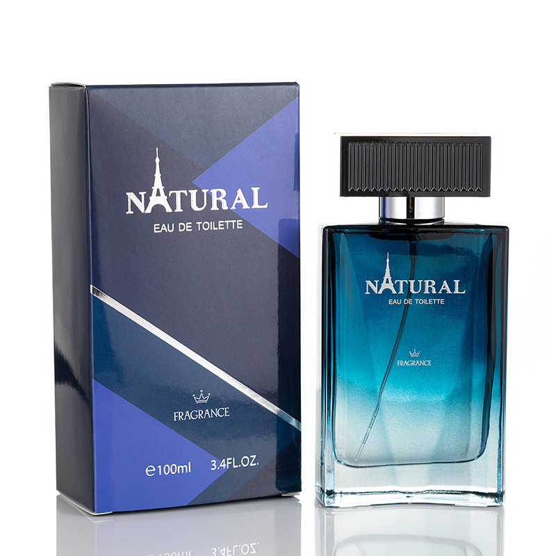 Natural Brand Cabardi Blue Black Natural Perfume de Colônia Masculina Fresh Wood Sandalwood Eau De Toilette 100ml_voghion.com