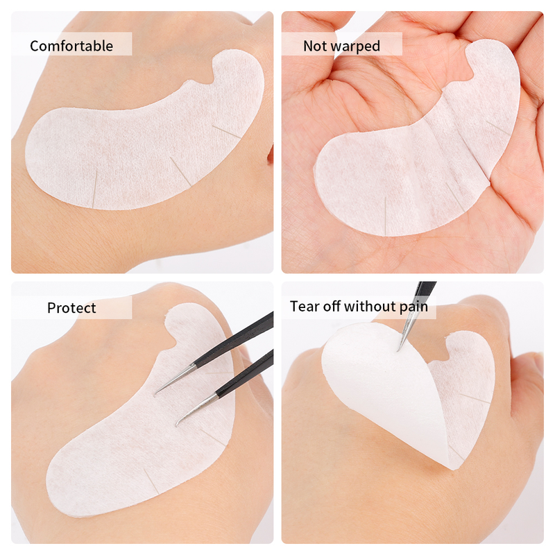 1/3/5 par U-formade ögonfranskuddar Ympade Lash Hydrogels Gelplåster under ögonkuddar för ögonfransförlängningstips S nder_voghion.com