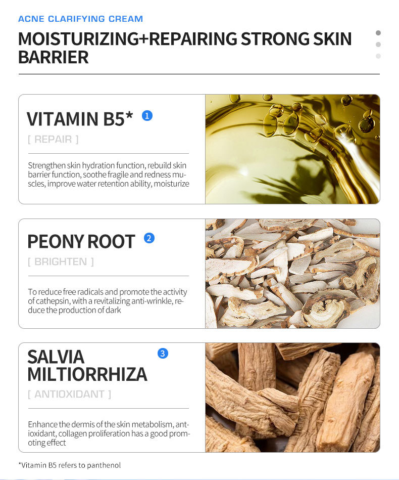 Test di efficacia umana della crema anti-acne e anti-acne coreana Delevanth_voghion.com