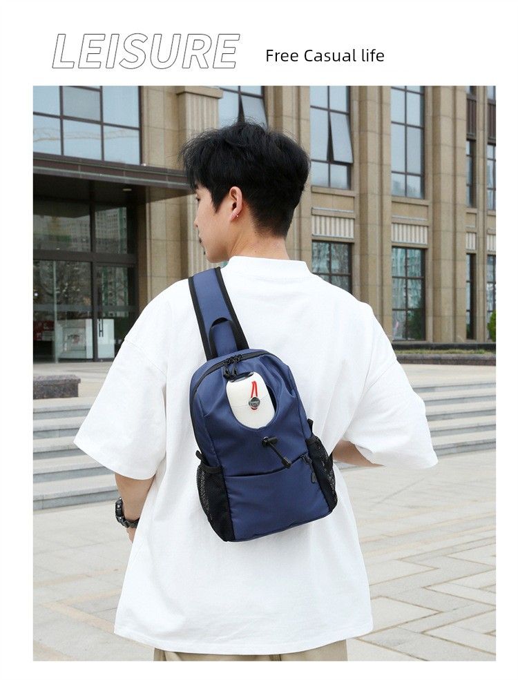 Borsa a tracolla da uomo, da viaggio, per esterni, con capacità per thermos, bollitore, borraccia, cellulare, power bank_voghion.com