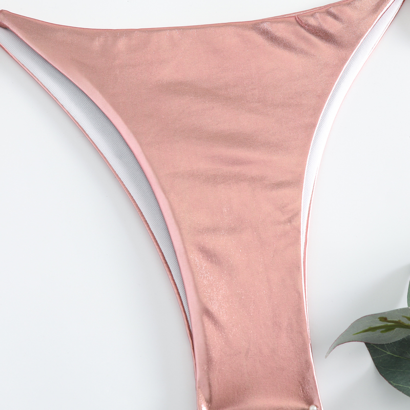 New Sexy Lace Up Swimsuit Women's Durable Hot Stamping Bikini_voghion.com