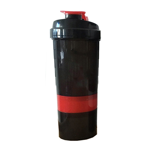 Kaou 3 in 1 Gym Body Building Water Bottle Protein Powder Mixer Shaker con griglia a rete_voghion.com