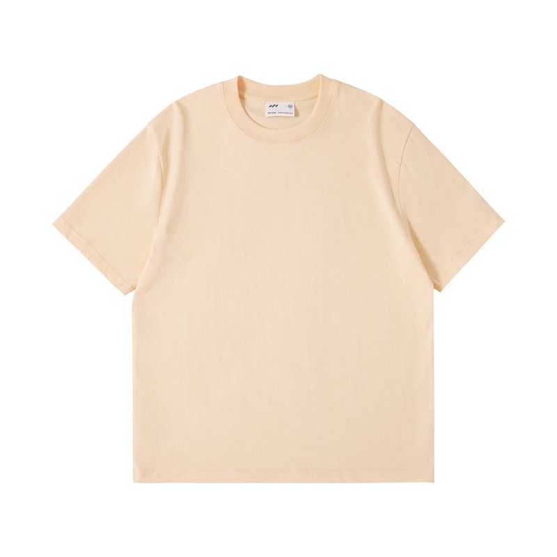 Unbeatable Quality 240g Round Neck Short Sleeved T-shirt Made Of Pure Cotton With Double Yarn Tightly Stuffed And Embroidered Advertising_voghion.com