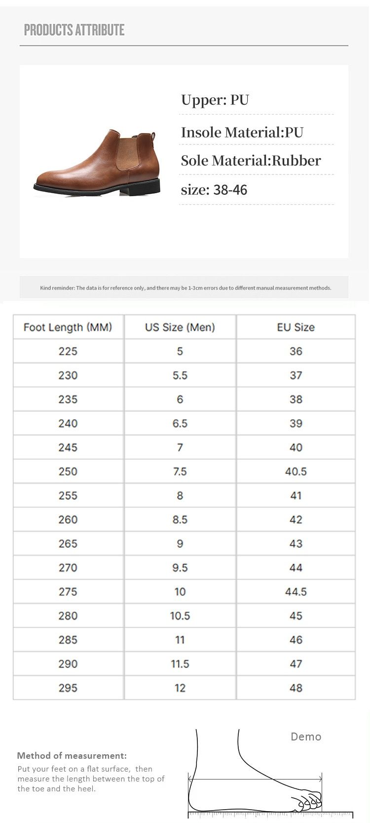 Voyage 25870 Stivali da uomo in pelle Martin a punta retrò britannici di grandi dimensioni, spedizione gratuita_voghion.com
